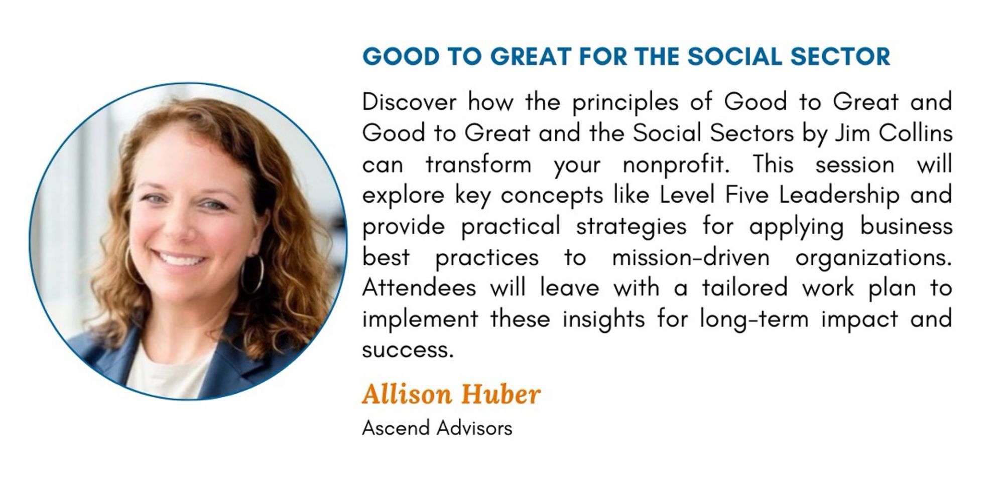 Good to Great for the Social Sector